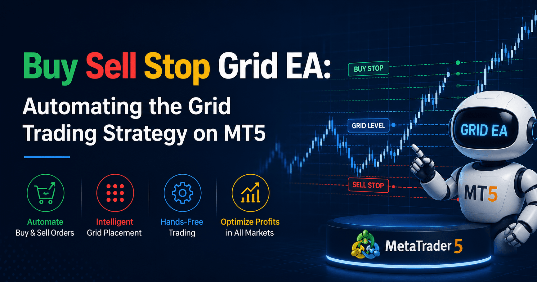 Buy Sell Stop Grid EA: Automating the Grid Trading Strategy on MT5