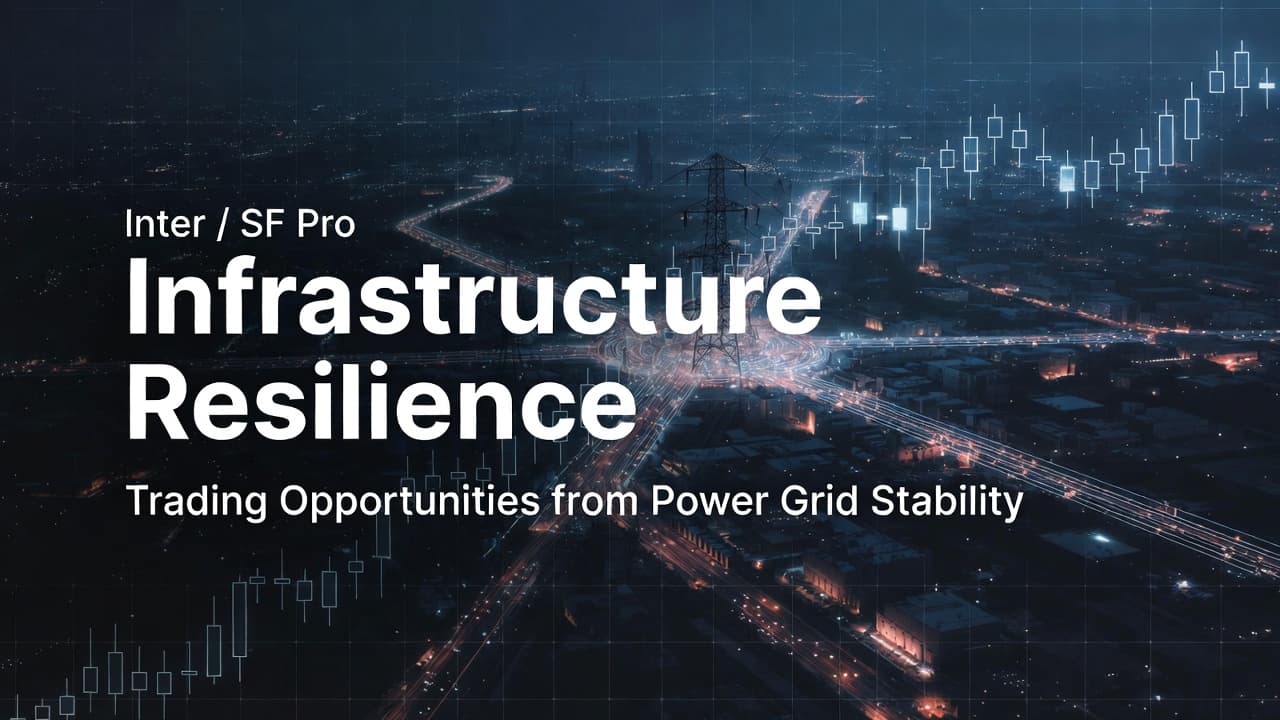 Infrastructure Resilience and Trading Opportunities: Lessons from Regional Power Grid Stability