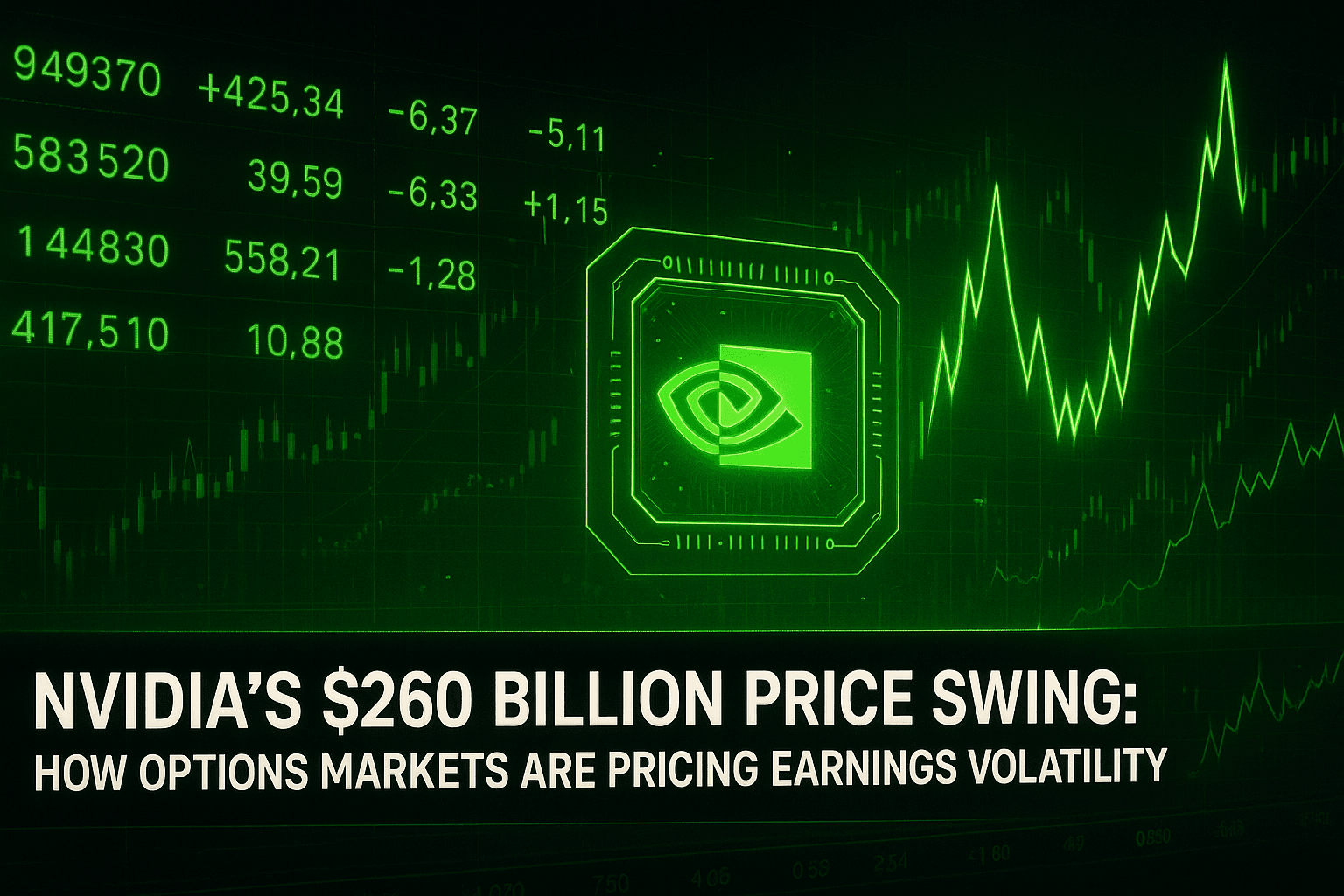 Nvidia's $260 Billion Price Swing: How Options Markets Are Pricing Earnings Volatility